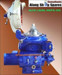 ALFA LAVAL MAPX-309 S.S. BOWL SELF-CLEANING OIL SEPARATOR